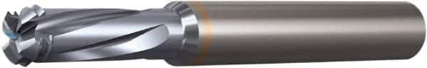 Vargus - 3/8-16 UN, 0.264" Cutting Diam, 4 Flute, Solid Carbide Helical Flute Thread Mill - Internal Thread, 0.848" LOC, 2.52" OAL, 5/16" Shank Diam - Exact Tool & Supply