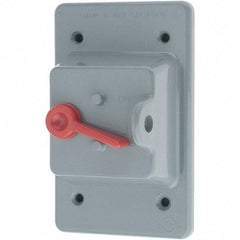 Leviton - Electrical Outlet Box PVC Device Cover - Exact Tool & Supply