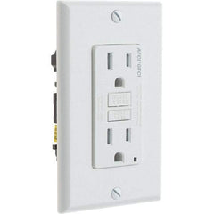 Leviton - GFCI Receptacles Grade: Commercial Color: White - Exact Tool & Supply