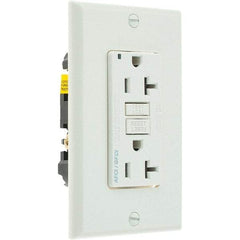 Leviton - GFCI Receptacles Grade: Commercial Color: Light Almond - Exact Tool & Supply