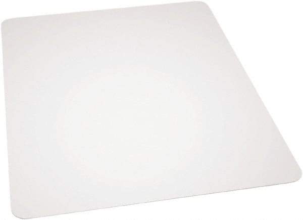 Ability One - 60" Long x 60" Wide, Chair Mat - Rectangular, Beveled Edge Style - Exact Tool & Supply