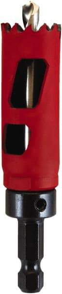 M.K. MORSE - 7/8" Diam, 1-15/16" Cutting Depth, Hole Saw - Bi-Metal Saw, Toothed Edge - Exact Tool & Supply