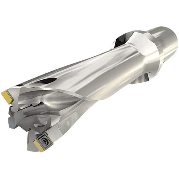 Iscar - 1-1/4" Max Diam, 5xD, 6-1/4" Max Drill Depth, 1-1/4" Shank Diam, 10.17" OAL, Replaceable Tip Drill - HCP-IQ, ICG, ICP, SOGX-W Insert, MNC Toolholder, Series CombiCham - Exact Tool & Supply
