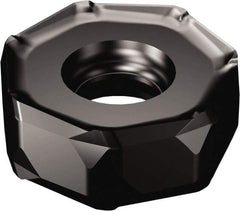 Sandvik Coromant - 745R2109 M30 Grade 3040 Carbide Milling Insert - TiCN/Al2O3 Finish, 9mm Thick, 21mm Inscribed Circle, 1mm Corner Radius - Exact Tool & Supply