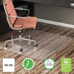 Deflect-o - Chair Mats Style: Straight Edge Shape: Rectangular - Exact Tool & Supply