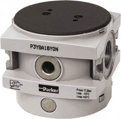 Parker - FRL Solenoid Operated Soft Start/Quick Dump Valve - Use with Parker P3Y Filters, Regulators & Lubricators - Exact Tool & Supply