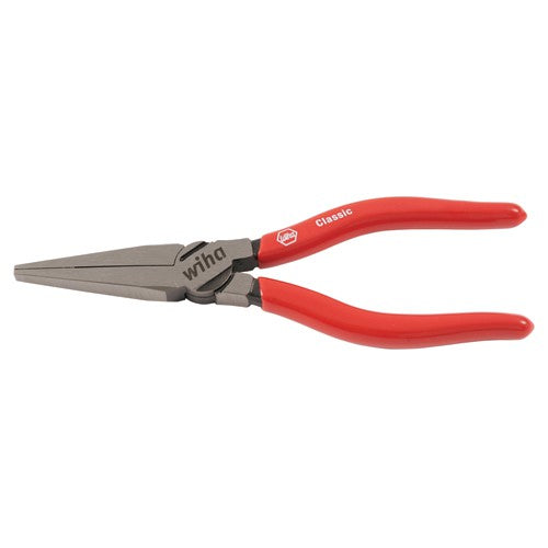 SOFT GRIP LONG FLAT NOSE PLIERS 6.3″ - Exact Tool & Supply