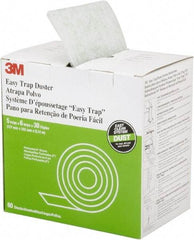 Ability One - 6" Long x 5" Wide Synthetic Duster Cut-to-Length Roll - Snap-On, White - Exact Tool & Supply