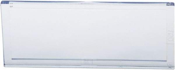 Save Phace - 4" Wide x 2" High, Polycarbonate Lens - 5/8" Thick, Clear, Inside Mount - Exact Tool & Supply