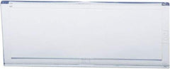 Save Phace - 4" Wide x 2" High, Polycarbonate Lens - 5/8" Thick, Clear, Inside Mount - Exact Tool & Supply