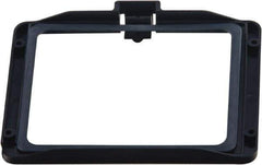 Save Phace - 3.74" Wide x 1.42" High, ABS Plastic Cover Plate - 1/4" Thick, Clear, Inside Mount - Exact Tool & Supply