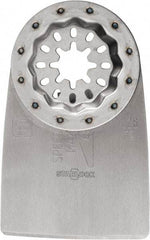 Fein - 2-1/2" Head Diam, Rotary Rigid Scraper Blade - 2-1/2" Cutting Diam, 2-1/2" Head Thickness, 25,000 RPM, Use with Fein Multimaster - Exact Tool & Supply