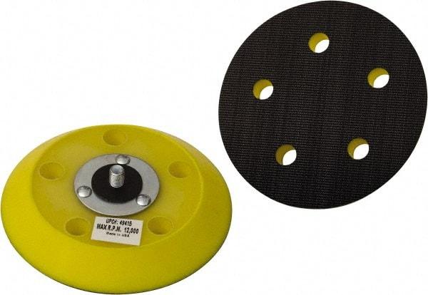 Camel Grinding Wheels - 6" Diam Disc Backing Pad - 10,000 RPM - Exact Tool & Supply