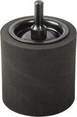 Camel Grinding Wheels - 3" Wide x 3" Diam, Expander Wheel Spiral Band Drum - 3/8" Shank Diam, 3,000 RPM - Exact Tool & Supply