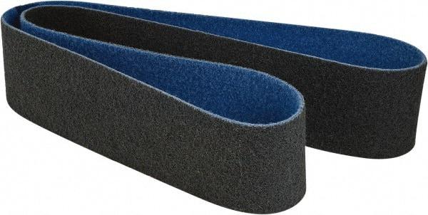 Camel Grinding Wheels - 6" Wide x 48" OAL, 320 Grit, Aluminum Oxide/Silicon Carbide Abrasive Belt - Aluminum Oxide/Silicon Carbide, Very Fine, Nonwoven, Cloth Backing, Wet/Dry - Exact Tool & Supply