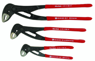 3 Pc. Set Soft Grip Adjustable Pliers Box Type - Exact Tool & Supply