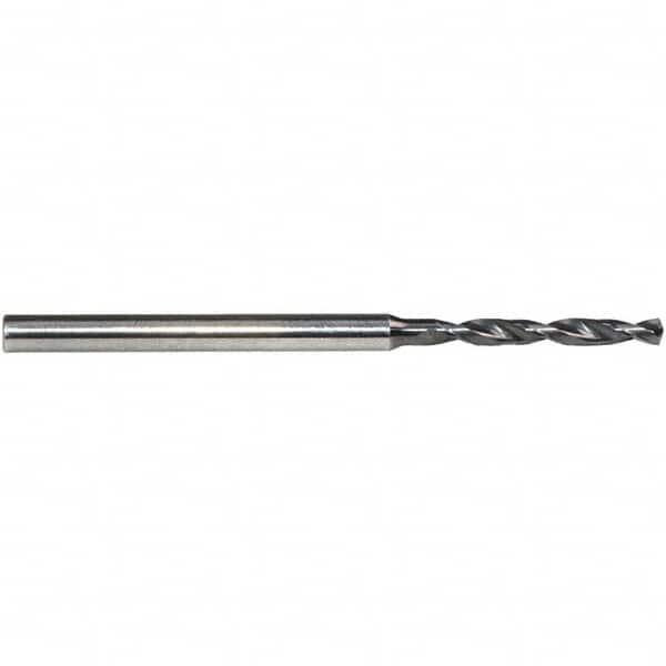 Emuge - 0.85mm, 140° Point, Solid Carbide Micro Drill Bit - Exact Tool & Supply