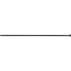 Gibraltar - 25/64" Pin Diam, 5/8" Head Diam x 1/4" Head Height, 14" OAL, Straight Ejector Pin - Exact Tool & Supply