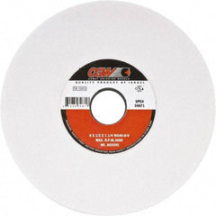 Camel Grinding Wheels - 7" Diam x 1-1/4" Hole x 1" Thick, I Hardness, 46 Grit Surface Grinding Wheel - Aluminum Oxide, Type 5, Medium Grade, Vitrified Bond, One-Side Recess - Exact Tool & Supply