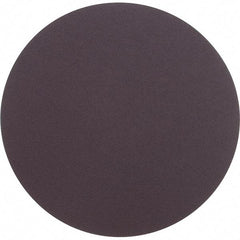 Camel Grinding Wheels - 12" Diam, 100 Grit Aluminum Oxide Adhesive PSA Disc - Fine Grade, Maroon, X Weighted Backing, Flexible - Exact Tool & Supply