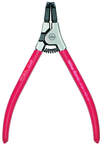 90° Angle External Retaining Ring Pliers 1.5 - 4" Ring Range .090" Tip Diameter with Soft Grips - Exact Tool & Supply