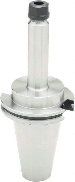 Parlec - 0.5mm to 10mm Capacity, 6" Projection, CAT50 Taper Shank, ER16 Collet Chuck - 10" OAL - Exact Tool & Supply