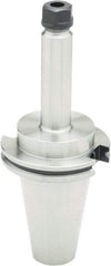 Parlec - 0.5mm to 10mm Capacity, 6" Projection, CAT50 Taper Shank, ER16 Collet Chuck - 10" OAL - Exact Tool & Supply