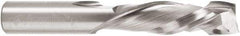 Amana Tool - 1/2" Cutting Diam x 1-5/8" Length of Cut, 2 Flute, Compression Spiral Router Bit - Right Hand Cut, Solid Carbide, 3-1/2" OAL x 1/2" Shank Diam, Laminate Trim - Exact Tool & Supply