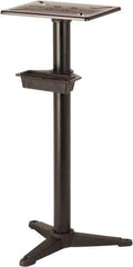 Enco - 29-1/2" Long, Grinding Pedestal Stand - Use with 6, 7, 8 & 10" Grinders & Buffers - Exact Tool & Supply