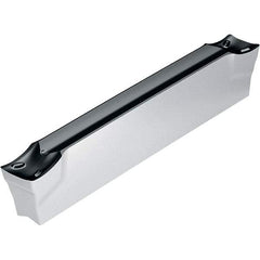 Walter - 1E250R6GX CF6 Grade WSM33S, 2.5mm Cutting Width Carbide Grooving Insert - Right Hand, 0.2mm Corner Radius, TiAlN/Al2O3/ZrCN Finish - Exact Tool & Supply