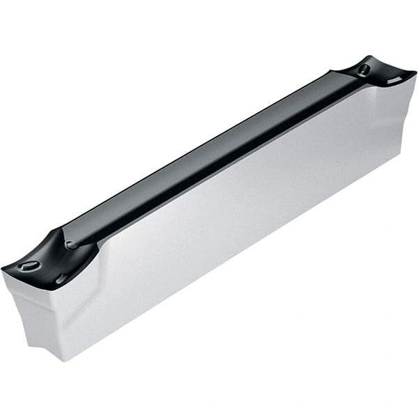 Walter - 2E300N020GX CF6 Grade WSM33, 3mm Cutting Width Carbide Grooving Insert - Neutral, 0.2mm Corner Radius, TiAlN/Al2O3/ZrCN Finish - Exact Tool & Supply