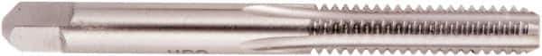 Regal Cutting Tools - 1-1/4 - 12 UNF 3B 6 Flute Bright Finish High Speed Steel Straight Flute Standard Hand Tap - Bottoming, Left Hand Thread, 5-3/4" OAL, 2-9/16" Thread Length, H4 Limit, Oversize - Exact Tool & Supply