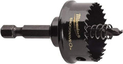 Milwaukee Tool - 3/4" Diam, 5/8" Cutting Depth, Hole Saw - Bi-Metal Saw, Toothed Edge - Exact Tool & Supply