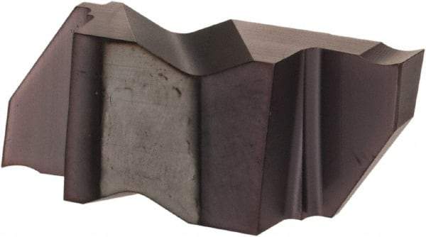 Hertel - 3094IG K Grade HC215, 2.39mm Cutting Width Carbide Grooving Insert - 4.57mm Max Depth of Cut, Right Hand, TiAlN Finish - Exact Tool & Supply