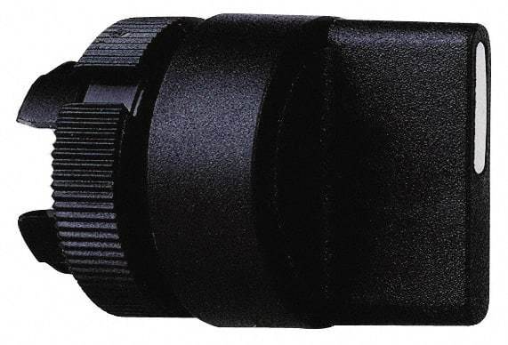Schneider Electric - 22mm Mount Hole, 3 Position, Knob Operated, Selector Switch Only - Black, Maintained (MA), Shock and Vibration Resistant - Exact Tool & Supply