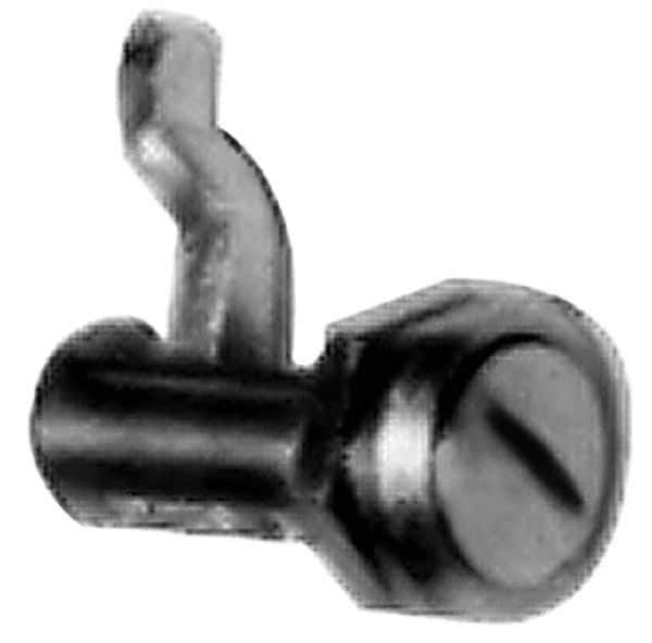 Dzus - 1/4 Turn Pawl Latch - 0.375 to 0.750 Grip, Zinc Plated Steel - Exact Tool & Supply