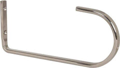 Sugatsune - 45/64" Wide x 10-1/4" High x 5/16" Thick, Overhead Hook - 4-5/16" Projection, Polished - Exact Tool & Supply