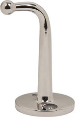 Sugatsune - 1/4" Wide x 1-3/4" High x 1-3/8" Thick, Ball Point Hook - 2-9/16" Projection, Polished - Exact Tool & Supply