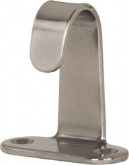 Sugatsune - 7/8" Wide x 0.0980" Thick, Flat Hook - 1-7/8" Projection, Polished - Exact Tool & Supply