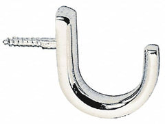 Sugatsune - Coat & Hat Hooks; Type: Coat & Hat Hook ; Projection: 7/8 (Inch); Width (Inch): 11/32 ; Height (Inch): 1-7/16 ; Finish/Coating: Polished ; Thickness: 5/32 (Inch) - Exact Tool & Supply