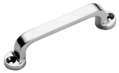 Sugatsune - 13/64" Handle Diam, Unfinished Steel Drawer Pull - 1" Projection, 3-15/32" Center to Center - Exact Tool & Supply