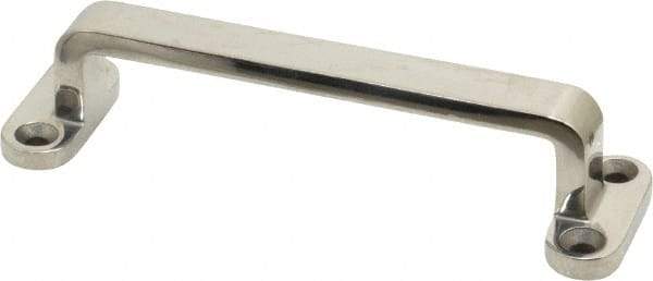 Sugatsune - 5/16" Handle Diam, Unfinished Steel Drawer Pull - 1-3/16" Projection, 5-3/16" Center to Center - Exact Tool & Supply