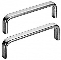 Sugatsune - Drawer Pulls; Handle Diameter: 9/16 (Inch); Projection: 1-31/32 (Inch); Center to Center: 10-5/32 (Inch); Material: Stainless Steel ; Finish/Coating: Polished ; PSC Code: 5340 - Exact Tool & Supply