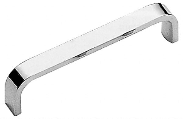 Sugatsune - Drawer Pulls; Width (Inch): 3-13/64 ; Width (mm): 81.00 ; Projection: 29/32 (Inch); Projection: 23.00 (mm); Center to Center: 3 (Inch); Thread Size: 6-32 Internal - Exact Tool & Supply