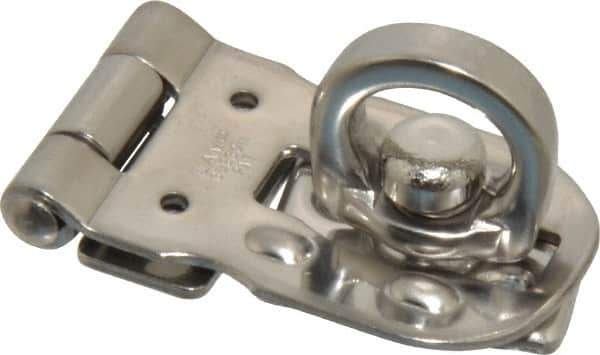 Sugatsune - 1-9/16" Long x 7/8" Wide, Durable Hasp - Stainless Steel - Exact Tool & Supply