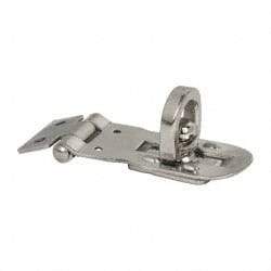 Sugatsune - 1-31/32" Long x 7/8" Wide, Durable Hasp - Stainless Steel - Exact Tool & Supply