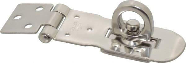 Sugatsune - 2-15/16" Long x 1-1/16" Wide, Durable Hasp - Stainless Steel - Exact Tool & Supply