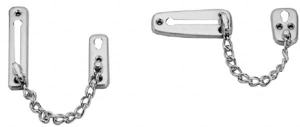 Sugatsune - Chain Bolt; Finish/Coating: Polished ; Length (Inch): 4 ; PSC Code: 5340 - Exact Tool & Supply