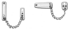 Sugatsune - Chain Bolt; Finish/Coating: Polished ; Length (Inch): 4 ; PSC Code: 5340 - Exact Tool & Supply