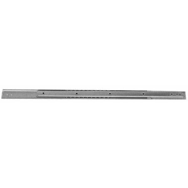 Sugatsune - Drawer Slides; Type: Ball Bearing Slides SR-1 ; Extension Style: 3/4 ; Material: Stainless Steel ; Slide Length: 22 (Inch); Travel Length: 16.00 (Decimal Inch); Load Capacity (Lb.): 75.000 (Pounds) - Exact Tool & Supply